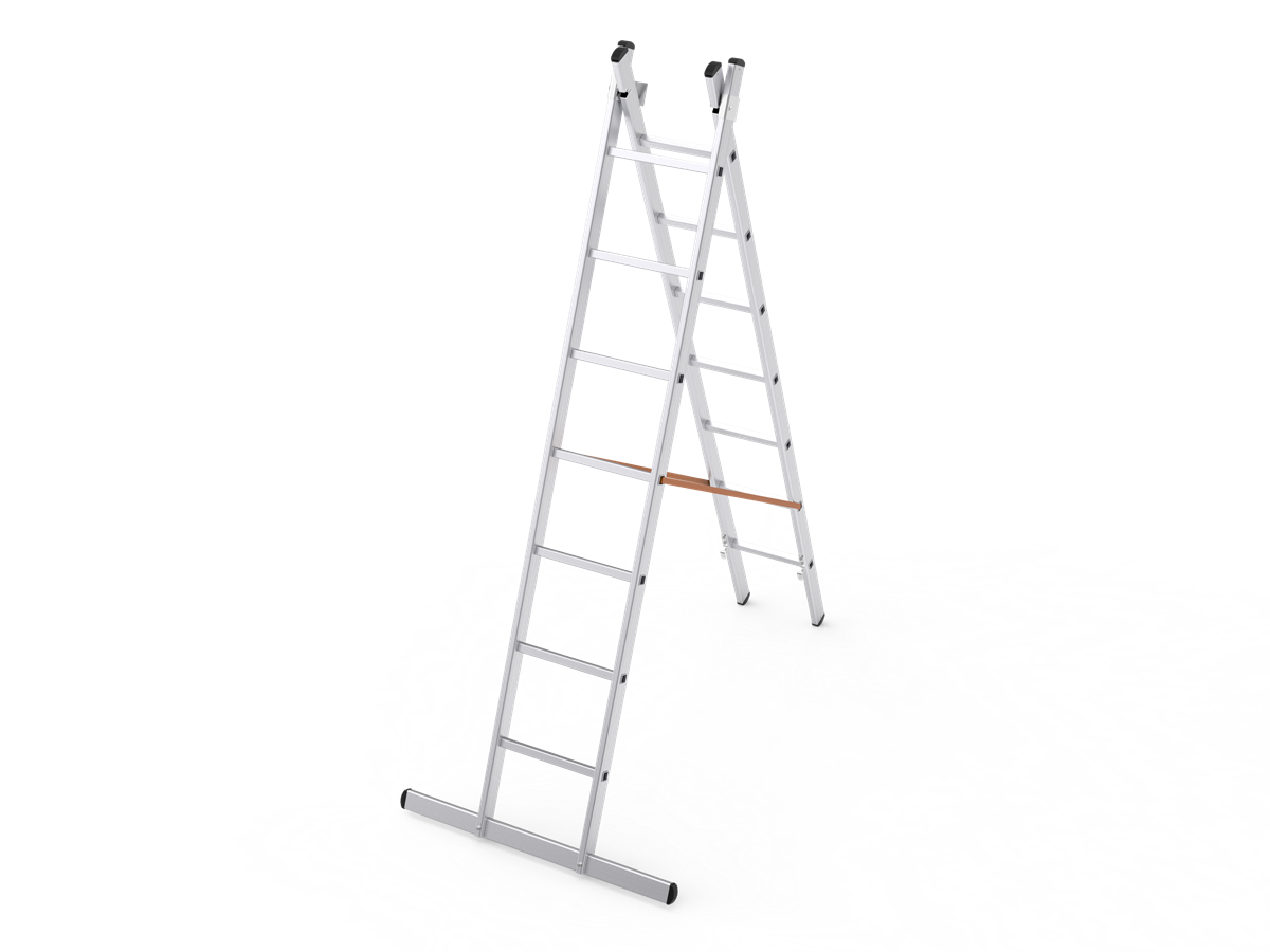 Perilla A Tipi SAT 300 Sürgülü Merdiven İki Parçalı