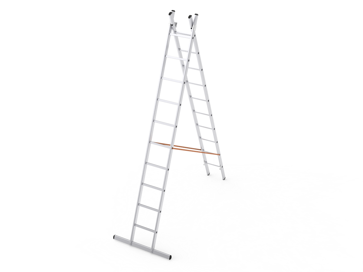 Perilla A Tipi SAT 400 Sürgülü Merdiven iki parçalı